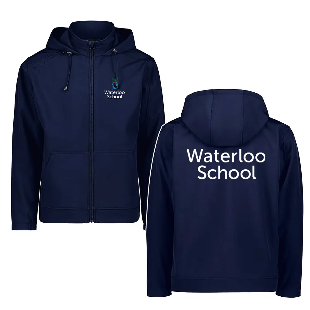 Softshell Hoodie - Navy - Adults