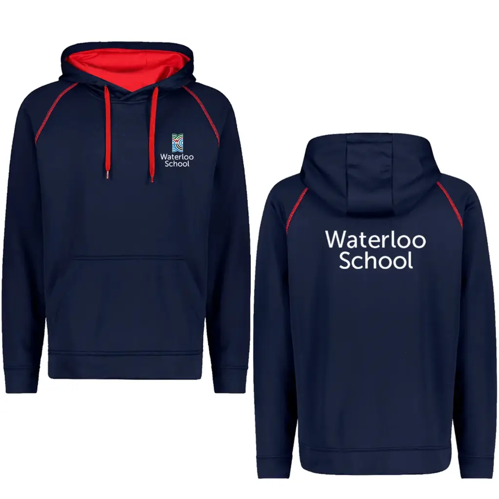 Performance Pullover - Navy/Red - Kids